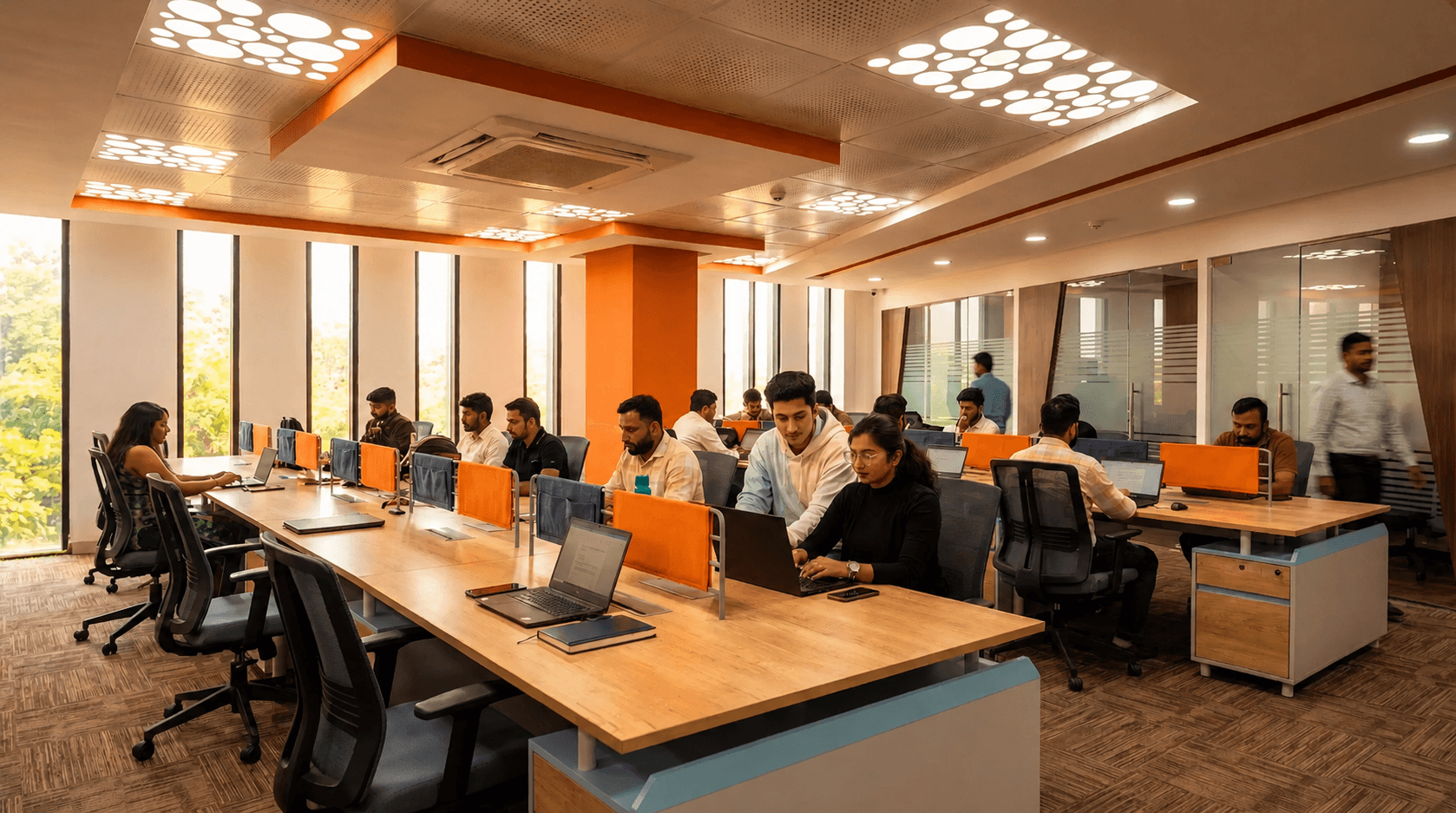 Inside the Credvest office